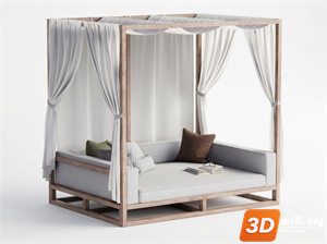 Outdoor Sofa Skp Files